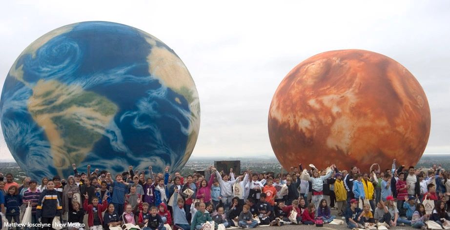 The Planets exhibition in New Mexico